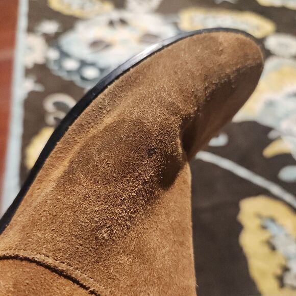 BDG Knee High Boots Brown Suede Leather Pull On riding Urban Outfitters US 9 - Picture 14 of 16